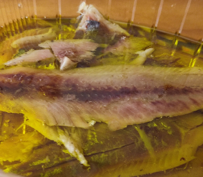 ENSALADA DE NARANJA Y ARENQUES CON CEBOLLETA