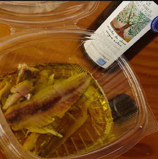 ENSALADA DE NARANJA Y ARENQUES CON CEBOLLETA