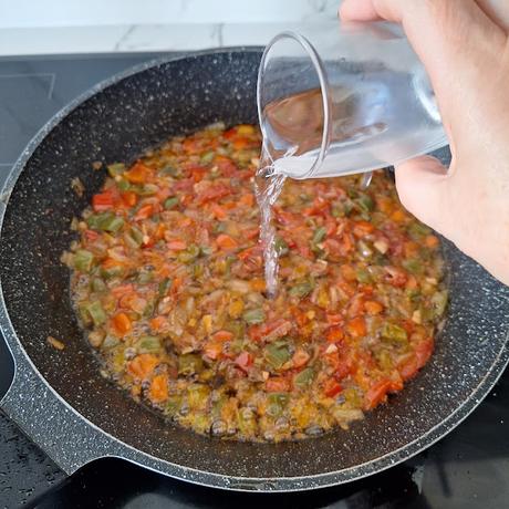 Arroz meloso con secreto