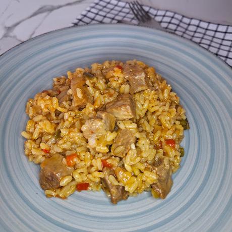 Arroz meloso con secreto