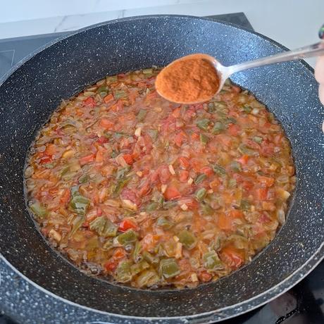Arroz meloso con secreto