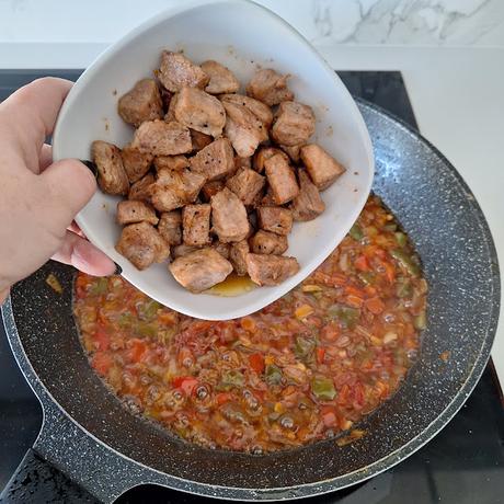 Arroz meloso con secreto