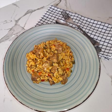 Arroz meloso con secreto