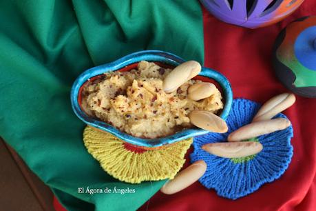 Hummus de calabaza asada El Ágora de Ángeles