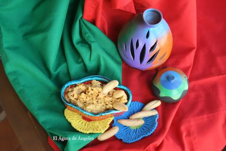 Hummus de calabaza asada El Ágora de Ángeles