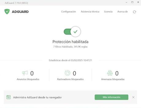 AdGuard 2025 para windows, explora la web con total seguridad y sin publicidad
