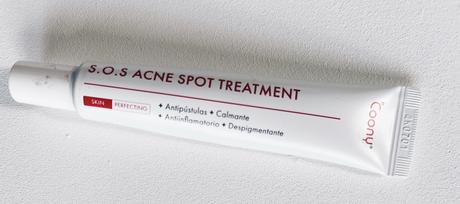 SOS Acne spot Treatment tratamiento granos antiinflamatorio Coony Acné control serum spot treatment Coony lanzamientos
