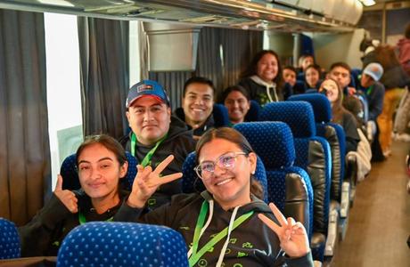 Jóvenes de Soledad de Graciano Sánchez viajan a la NASA en programa de movilidad internacional