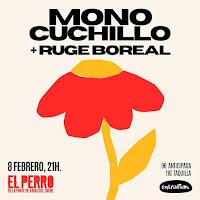 Concierto de Ruge Boreal y Mono Cuchillo en El perro de la parte de atrás del coche