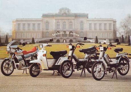 Sachs y sus modelos de comercializados en Austria en 1983 Sachs y sus modelos de comercializados en Austria en 1983