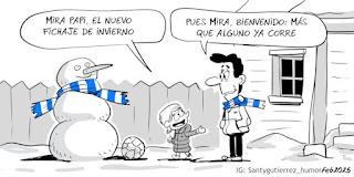 De las viñetas del blog de hoy miércoles, 5 de febrero de 2025