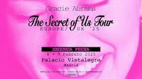 Conciertos de Gracie Abrams en el Palacio Vistalegre en 2025