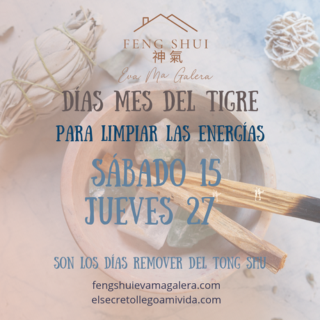 🪔Estos son los días del mes Tigre 🐅 que son ideales para limpiar.