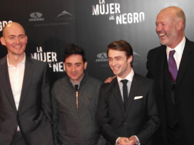 Photocall Daniel Radcliffe,James Watkins & Simon Oakes (Madrid 14-2-2012)La mujer de Negro