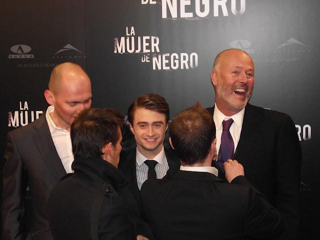 Photocall Daniel Radcliffe,James Watkins & Simon Oakes (Madrid 14-2-2012)La mujer de Negro