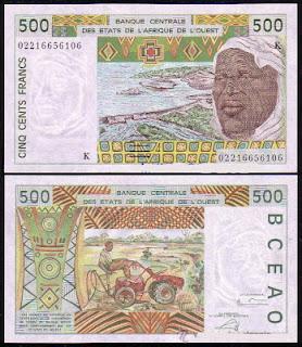 Exponen monedas y billetes de ex colonias francesas