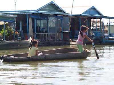 Kampong Chhnang y los pueblos flotantes del Tonle Sap