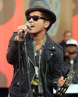 Bruno Mars cantó de cólera
