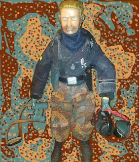 Madelman custom: SS Hauptsturmführer