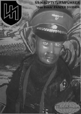 Madelman custom: SS Hauptsturmführer