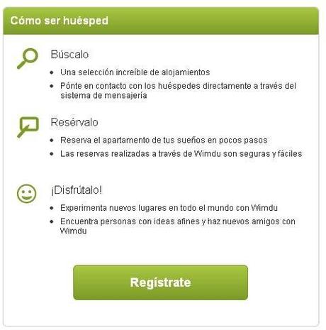 ¿Dónde nos alojamos? La iniciativa Wimdu