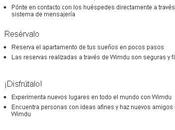 ¿Dónde alojamos? iniciativa Wimdu