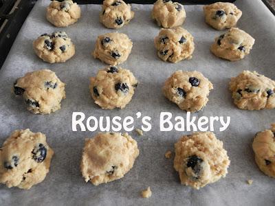 Cookies de arándanos y chocolate blanco