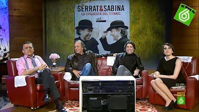 El Intermedio 15/2/2012. Entrevista a Joaquín Sabina y Joan Manuel Serrat