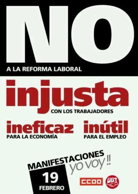 No a la reforma laboral