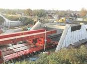 Time Lapse construcción puente ferroviario