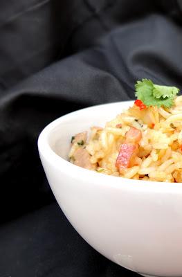 Arroz frito al estilo tailandés