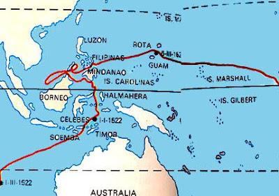 PRIMERA VUELTA AL MUNDO POR MAGALLANES Y ELCANO