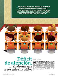 Déficit de atención, un síndrome que crece entre los niños