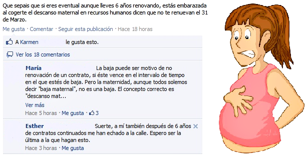 Despidos embarazosos