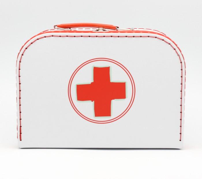 Maletín médico de cartón, para pequeños doctores