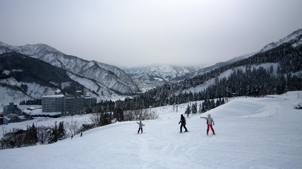 Esquiando en Ishiuchi, Echigo Yuzawa