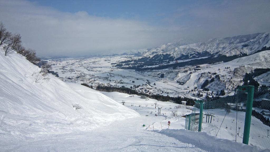 Esquiando en Ishiuchi, Echigo Yuzawa