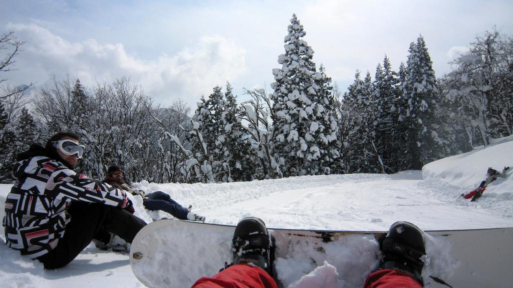 Esquiando en Ishiuchi, Echigo Yuzawa