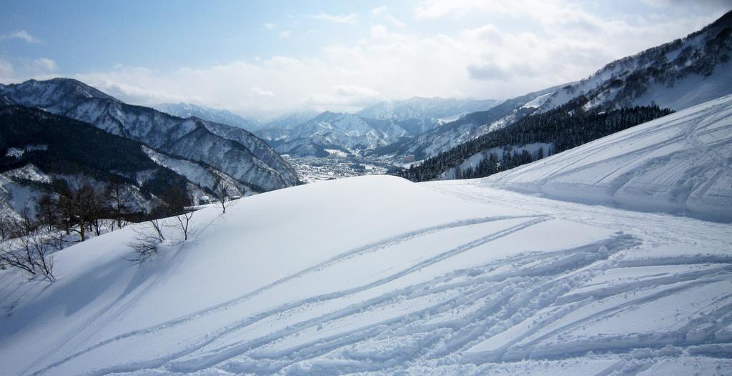 Esquiando en Ishiuchi, Echigo Yuzawa