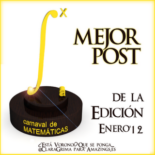 X Premio Carnaval de Matemáticas: Enero 2012