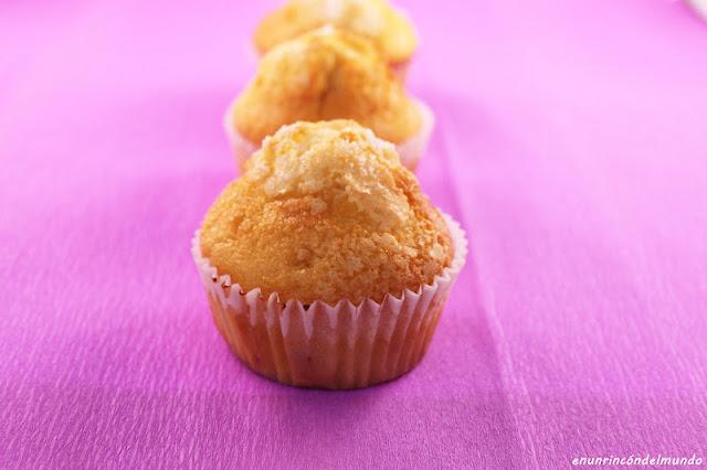 Magdalenas con mermelada de Neus