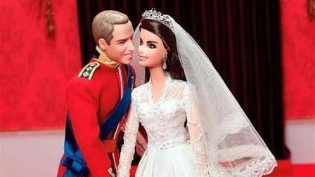 Curiosidades: Guillermo y Kate ya tienen sus réplicas en Barbies
