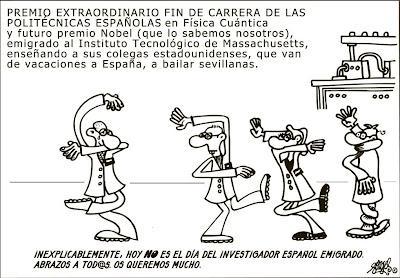 La investigación en España y los muñecos de goma