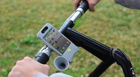 Horn Bike :: amplificador para iPhone para bicicletas