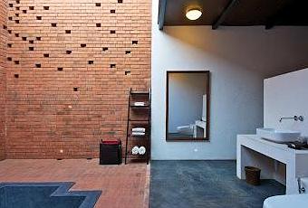 Baños modernos, abiertos al aire libre - Paperblog