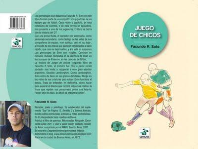 Recomendaciones | El Juego de Chicos de Facundo Soto Recomendaciones | El Juego de Chicos de Facundo Soto