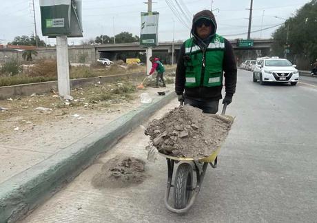 Soledad de Graciano Sánchez refuerza la limpieza vial con operativo que recolectó más de 33 toneladas de desechos urbanos