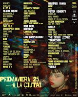 Confirmaciones del Primavera a la Ciutat 2025