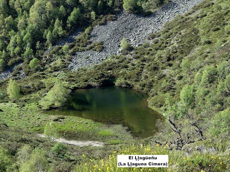 La Proída-Las Ḷḷagunas de Ḷḷagüeños-Picu Ḷḷagüeños-El Cuetu l´Osu-Penamayor