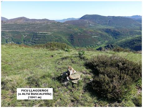 La Proída-Las Ḷḷagunas de Ḷḷagüeños-Picu Ḷḷagüeños-El Cuetu l´Osu-Penamayor